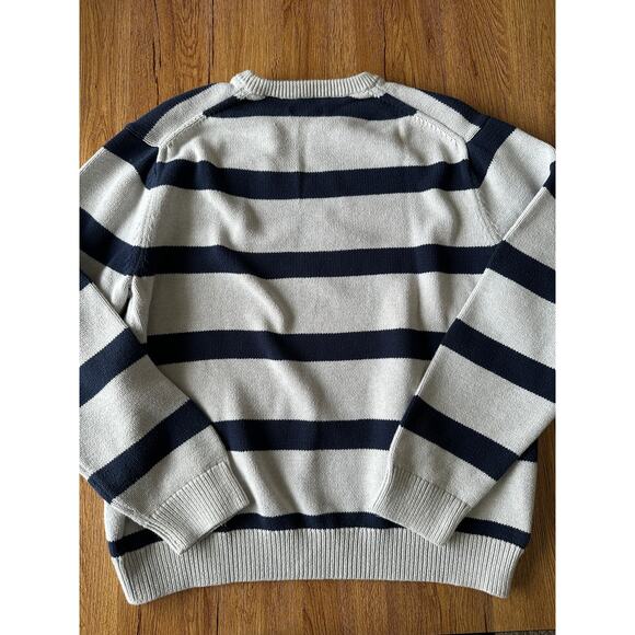 Champs Vtg Style Stripped Crewneck Sweater Size Large - Picture 6 of 6
